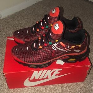 Nike Air Max Plus Tn Sunburst Habanero Red Orange Black Gold